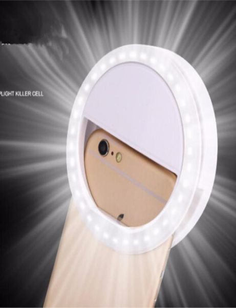 

makeup mirror led mobile phone light artifact pro lady 36pcs led beads pography light beauty tools for po fill light9083632