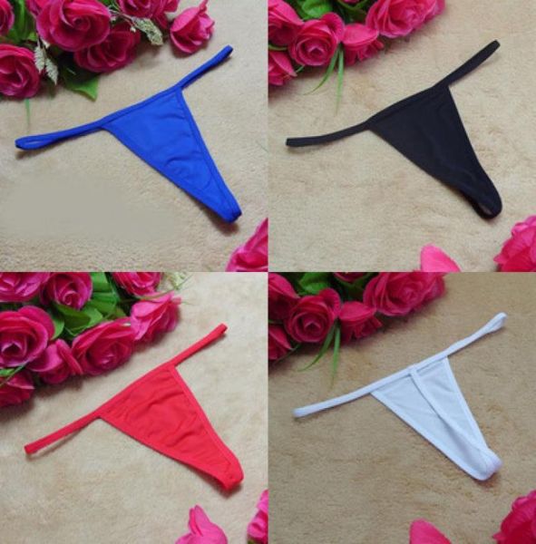 

underwear g string thongs panties t back lingerie women lady solid bikini panty low waist9027651, Red;black