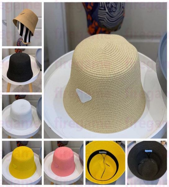 

fashion straw hats womens elegant summer bucket hat charm street holiday style beach sun caps 6 colors9982659, Blue;gray