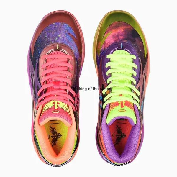 

lamelo ball mb.02 rick morty adventures basketball shoes with box lamelo ball mb02 lamello ball men women kids sport shoe trainner sneakers