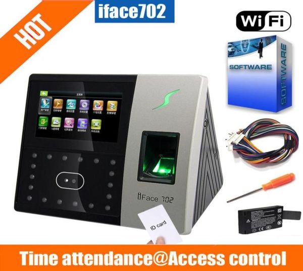 

original biometric fingerprint time attendance system zk iface702 iface 702 uface702 biometric fingerprint access control6397651