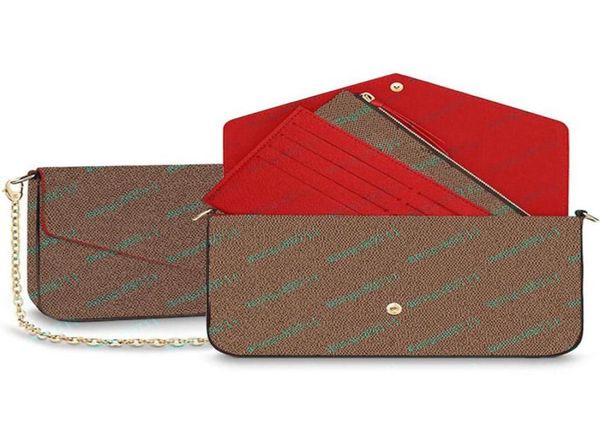 

purses women totes bag card holder leather fashion shoulderbags chian purse wallets holders5270959, Red;black