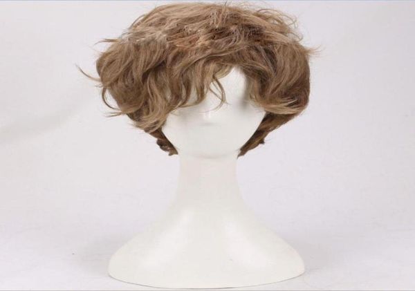

fantastic beasts and where to find them newt scamander brown curly cosplay wig newt wig eddie redmayne brown wig24590721524825, Black