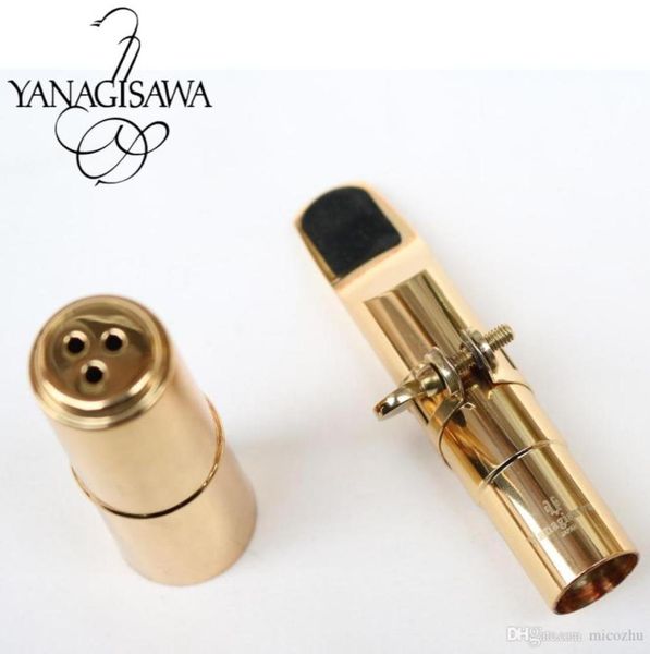 

brand new yanagisawa metal mouthpiece alto tenor soprano saxophone professional metal mouthpiece sax size 5 6 7 8 9 gold7941196