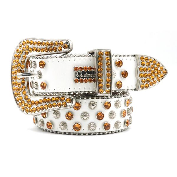 

2023 designer bb belt women belts for men shiny diamond multicolour with bling rhinestones as gift, Black;brown