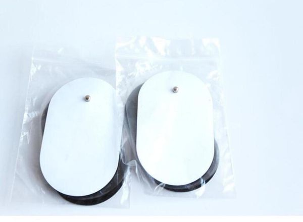 

electrode pads tens electrodes oval shape snap on 33mm for tensems digital therapy machine muscle stimulator pain relief massage3504462
