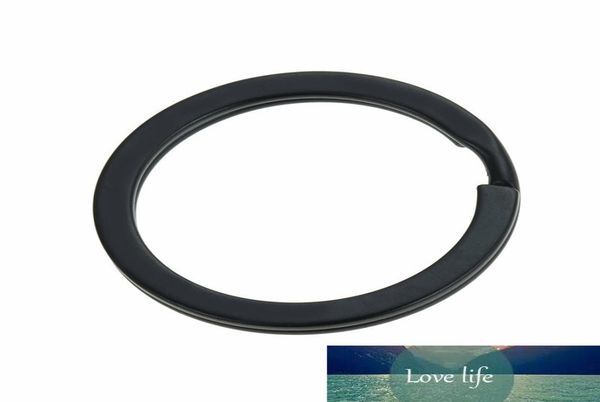 

20pcs out size 25283032mm black metal key chains split ring high quaility key rings fit bag keychain jewelry making4708605, Silver