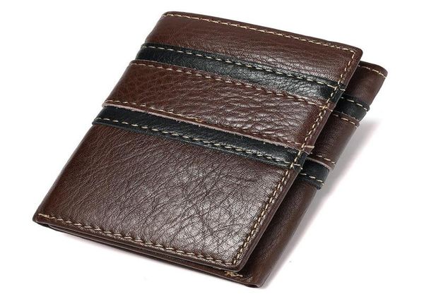 

wallets cowhide genuine leather wallet for men business knitting purses classic multifunction card holder large capacity w8535731, Red;black