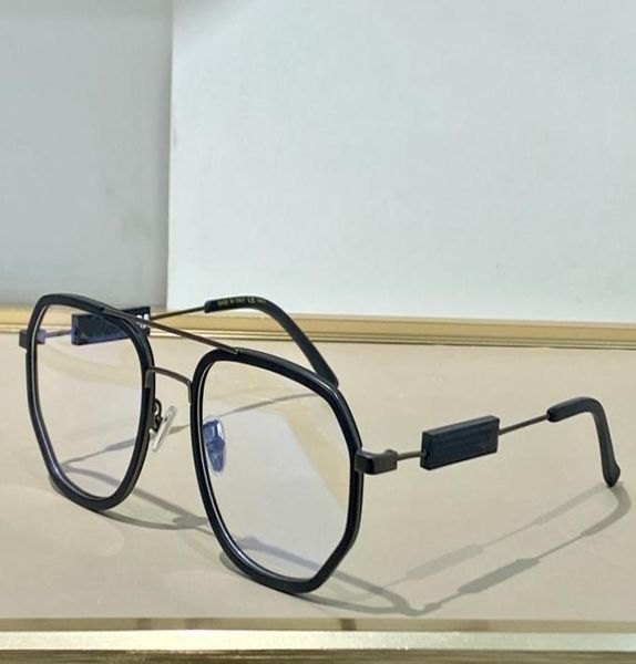 

optical eyeglasses for men women retro style 0118 antiblue light lens plate full frame with box5451240, White;black