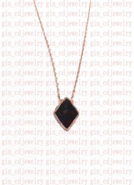 

classic lucky clover necklace pendant stainless steel 18k rose gold plated ladies and girls valentine039s day mother039s day6443178, Silver