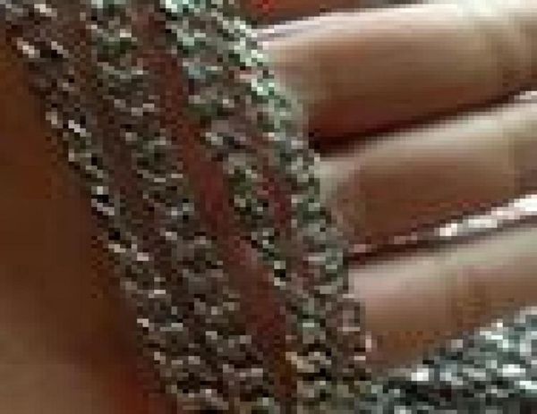 

10 meter lot factory direct jewelry finding strong curb link chain stainless steel diy jewlery marking 5mm jewelry marking d5614530, Silver