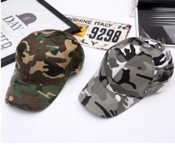

cotton curved camouflage baseball caps for adults mens womens adjustable strapback military hats man woman spring summer 9762175, Blue;gray