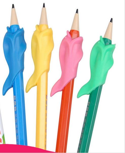

100 pcs five color grotto pencil grip brand new 4248897