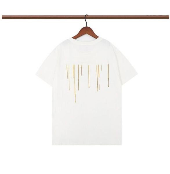 

2023men's t-shirts chao brand angel letter direct spray printing short sleeve t-shirt palm tree net red youth spring and summer, White;black