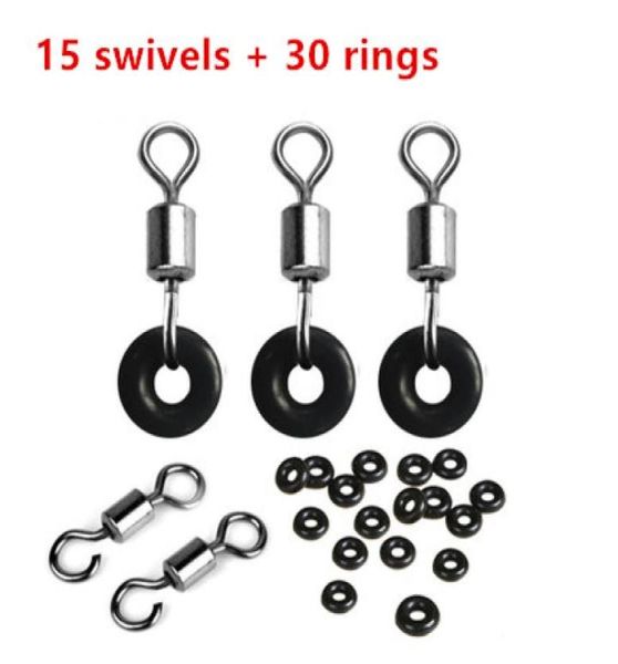 

1530 hard brass alloy opening swivel pin solid connector rings o shaped ring tippet connect rubber ring7037908