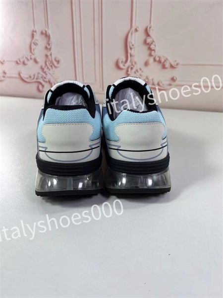 

2023 new designer sneakers calfskin casual shoes reflective shoes leather trainers all-match stylist sneaker leisure shoe, Black
