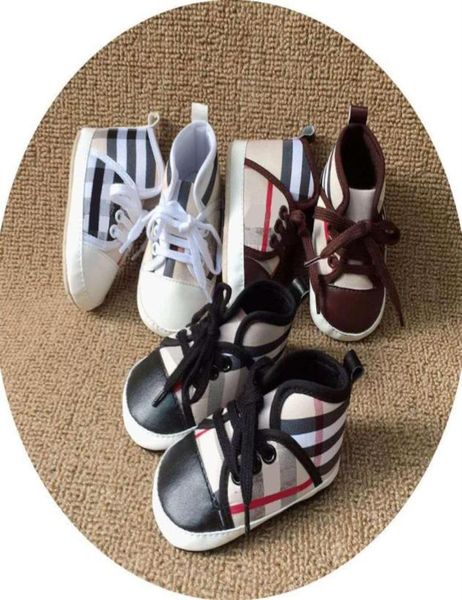 

baby shoes newborn boys girls first walkers kids toddlers lace up pu sneakers prewalker baby crib shoes24099054521