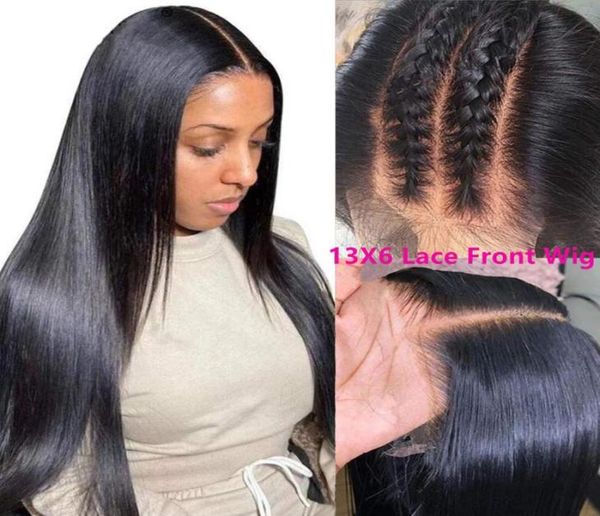 

30inch 150 brazilian brazilian glueless virgin in hairheatresistant real swiss transparent lace front wigs human hair wigs baby 8199723, Black