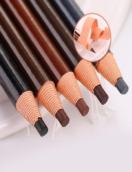 

15 pcs lot waterproof long lasting microblading eyebrow peeloff pencil makeup eyebrow pencil cosmetics tools sswell4581885