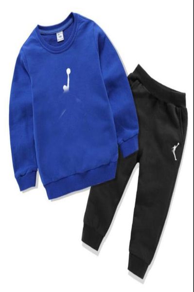 

011 years children039s clothing sets baby boys girls garment autumn winter pattern designer sweater suit kids coatpants8202661, White