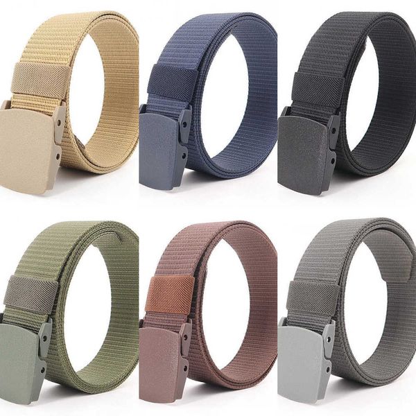 

designer belts mens tactical slide buckle breathable nylon canvas army military summer women jeans accessories light casual blue redbelts, Black;brown