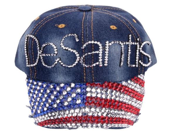 

camouflage hat desantis baseball caps for women cotton rhinestone snapback cap for 2024 us president election america2583089, Blue;gray