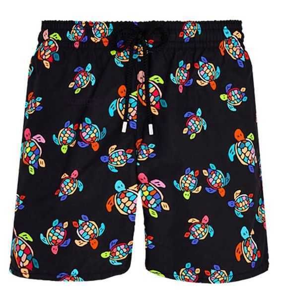 

vilebrequin spandex shorts swimwear herringbones turtles summer casual qsce 4 hhst, White;black