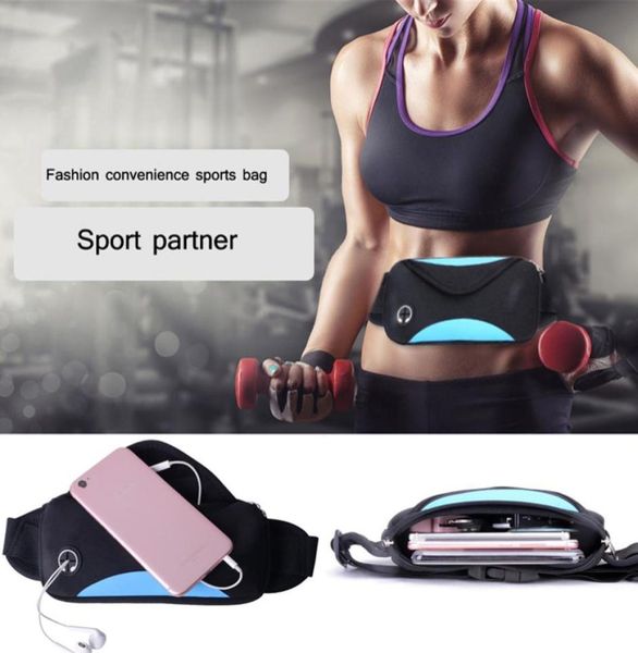 

running pocket mini close fitting waistpacks antitheft phone running belt waterproof tactical invisible sports running bags phone9535541