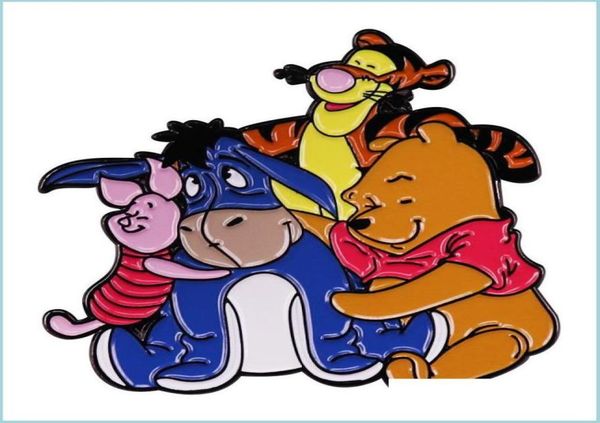 

pins brooches cute movies games hard enamel pins collect metal cartoon brooch backpack hat bag collar lapel badges women fashion j4195942, Gray