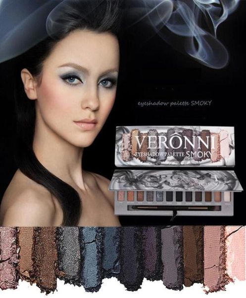 

veronni eye makeup marble eyeshadow palette 6 glitter 6 matte 12 colors high pigment shimmer warm smoky eye shadow palette molten 4908630