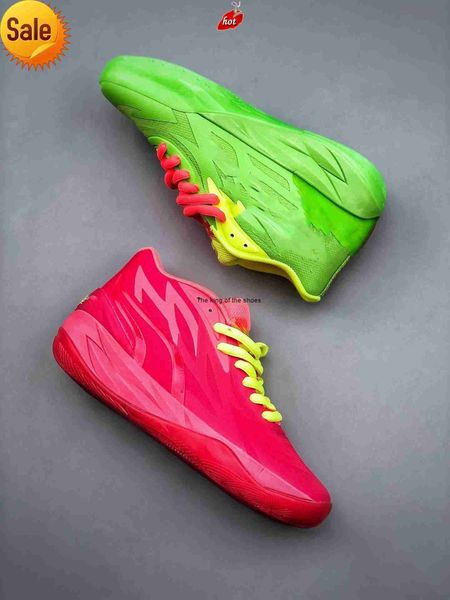 

ball new lamello basketball shoes mb.02 rick and morty shoes be you with box women kids basketball sport shoe trainner