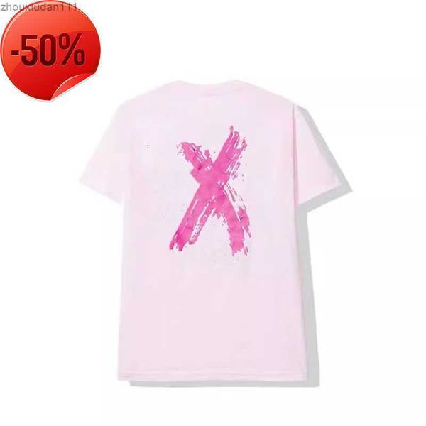 

men's t shirts designer fashion anti social club cross print t-shirt casual couple wonmen shirtke914p, White;black