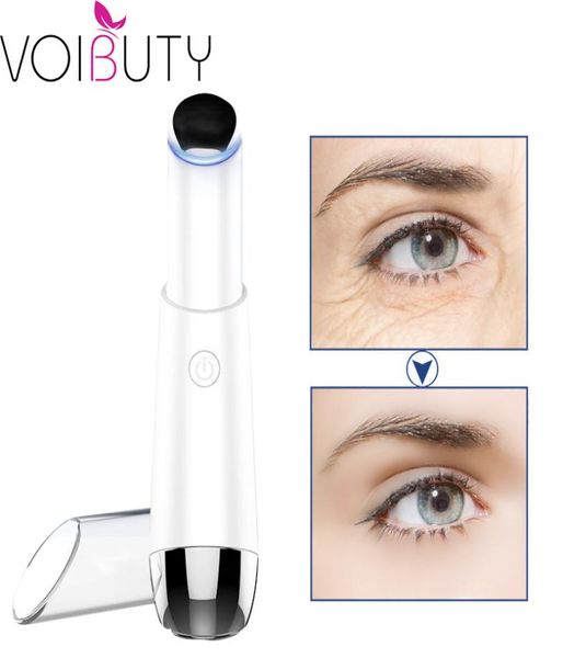 

electric eye massage device negative ion pon therapy wrinkles removal antiaging massager beauty machine eye skin care tools1838865