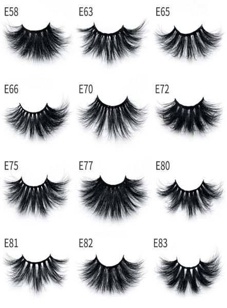 

25 mm thick mink lashes 3d mink eyelashes cruelty soft real 25mm lashes mink hair false eyelashes extension lashes strips8101199