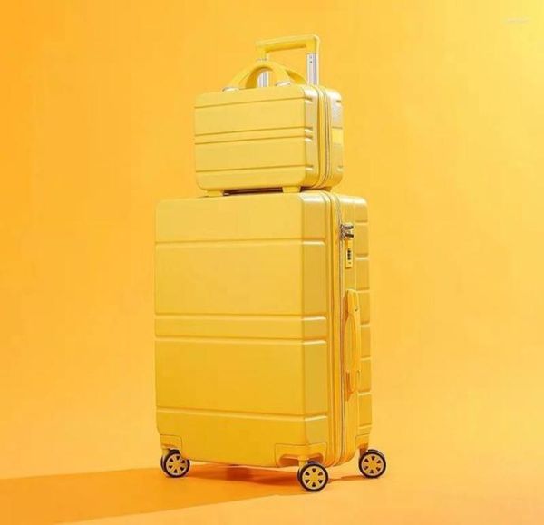 

suitcases travel suitcase set rolling luggage carry on trolley bag cabin fashion women cosmetic abs pc 20039039286726681