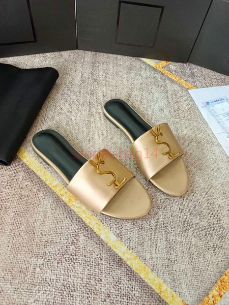 

designer men's women's slippers sandals shoes slide summer fashion wide flat flip flops women outdoor beach shoes outdoor slippers, Black