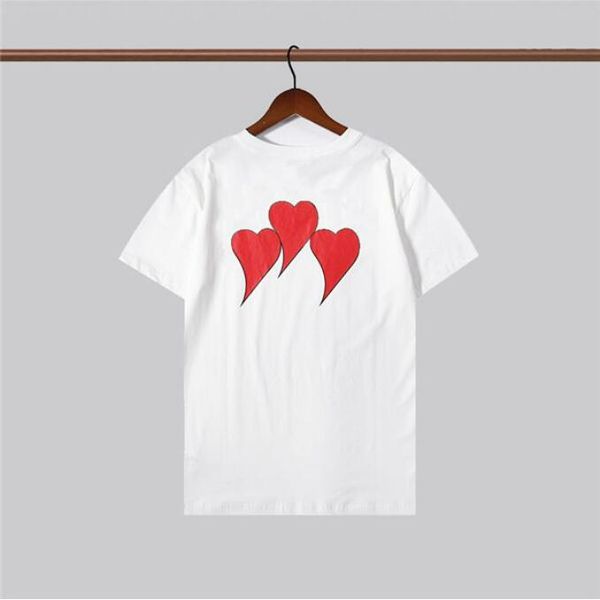 

2023men's t-shirts chao brand angel letter direct spray printing short sleeve t-shirt palm tree net red youth spring and summer, White;black