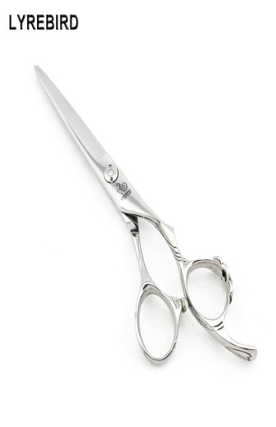 

professional hair shears 6 inch silver hair scissors japan 440c bowknot handle whole 10pcslot lyrebird class new7547198