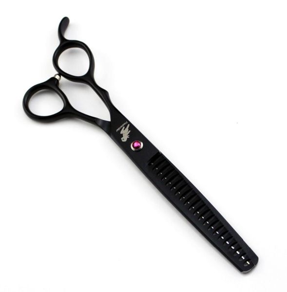 

lander 70quot highquality japan 440c lefthanded black thinning scissors for pet grooming scissors4529667
