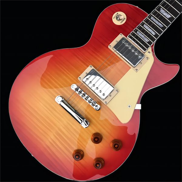 

mahogany fingerboard electric guitar, solid mahogany, chrome hardware, cherry maple 6998