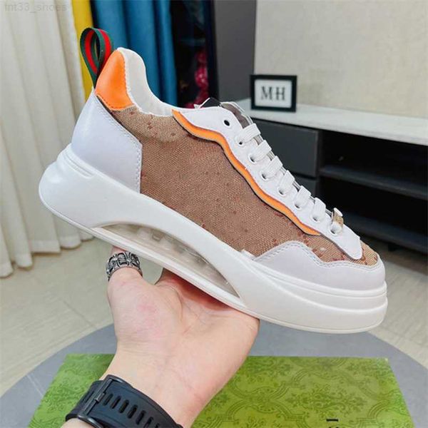 

casual shoes designer sneaker canvas leather snake g pattern rubber sole