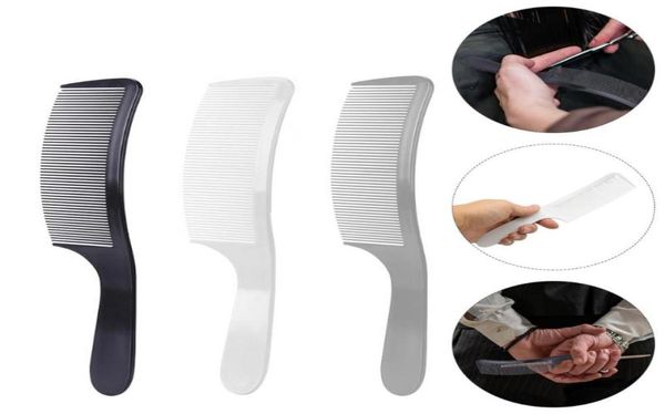 

hair brushes 6pcs fashionable sshaped arc combs practical salon barber tools9855110, Silver