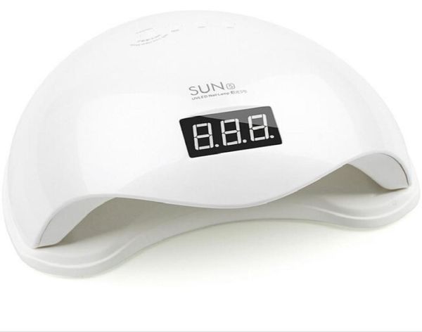 

48w uv led lamp nail dryer sun5 nail lamp with lcd display auto sensor manicure machine for curing uv gel polish 2 mode7073109