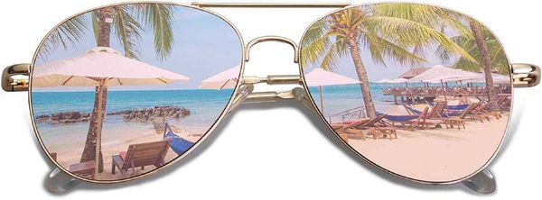 

sojos classic aviator sunglasses for women men metal frame spring hinges sj1030, White;black