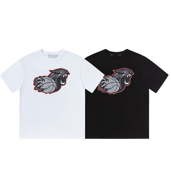 

fashion mens shooters playoff tee short sleeve t-shirt 100% cotton women designers tees cottons man s casual luxury clothing polos sleeve c, White;black