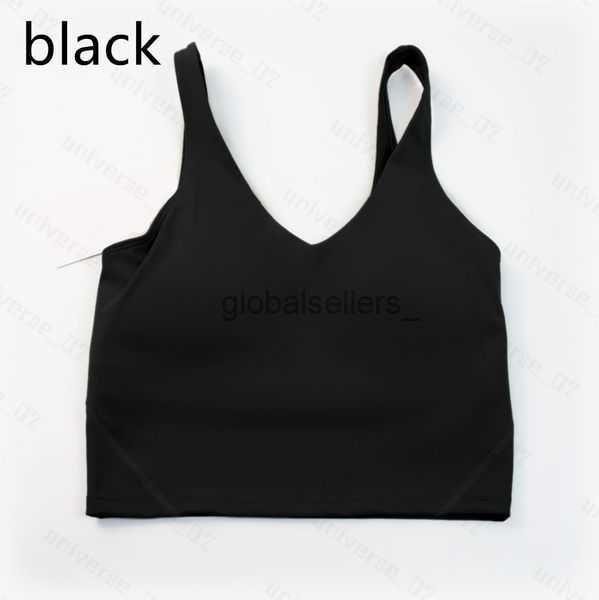 

yoga lulus women align sports bra womens deisgners gym clothes tanks shockproof running workout u back vest kjqq, White