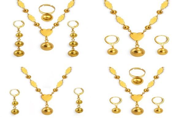

anniyo ball sets beads pendant necklace earring round chain hawaiian guam wedding accessories 139506 2201192930648, Black