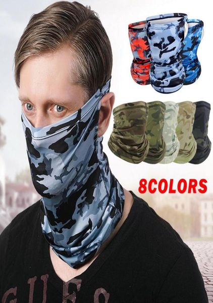 

2021 new multi functional bandana headband ring neck scarf camouflage mask seamless tubular magic face scarf gift for baby3146095, Blue;gray
