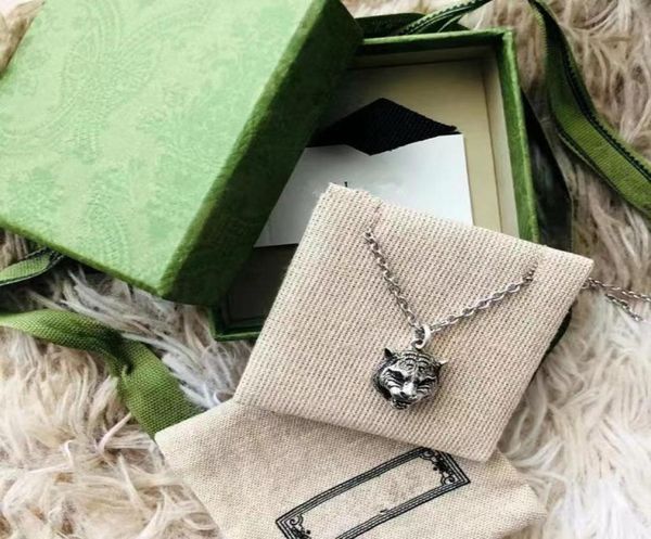 

jewelry italian design 925 silver g letter pendant necklace wolf cow tiger animal pendant men039s and women039s9292818