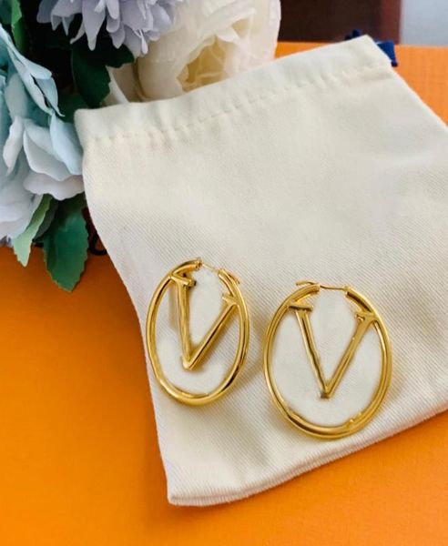 

luxury designer earrings new jewellery womens fashion gold color letter crystal earrings luxurys designers mens with box d216226f9321204, Golden;silver